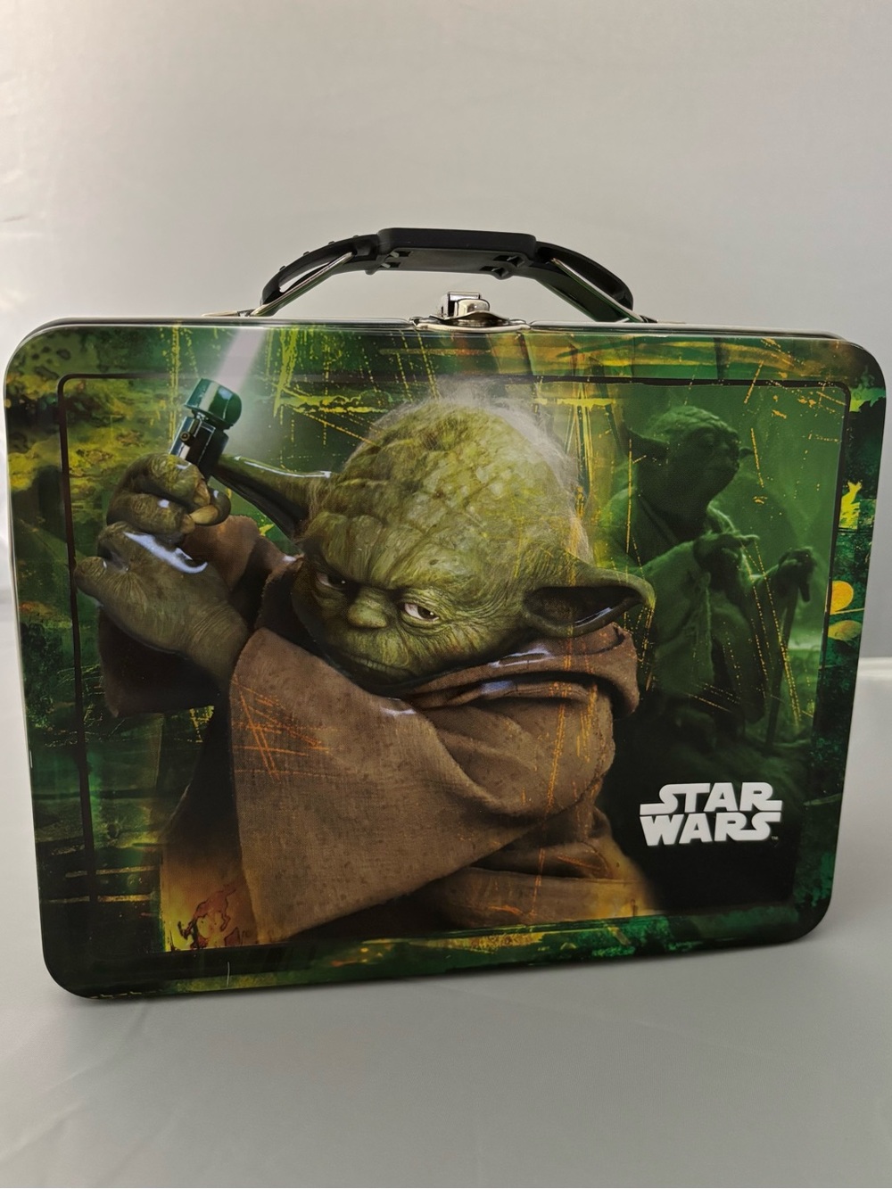 Star Wars Yoda Jedi Master Metal Lunchbox 2010 Lucasfilm